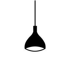 A hanging light fixture