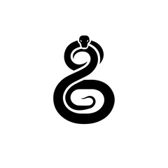 Serpent letter s