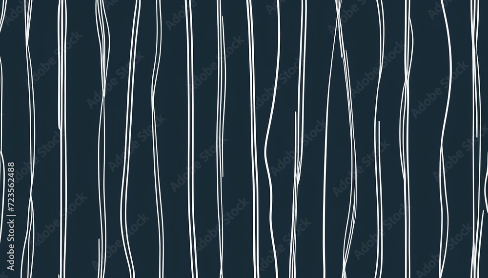 Poster modern flat style vector of hand drawn line pattern