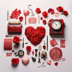 Love Symbols and Heart-themed Items