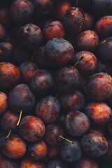plums on the market