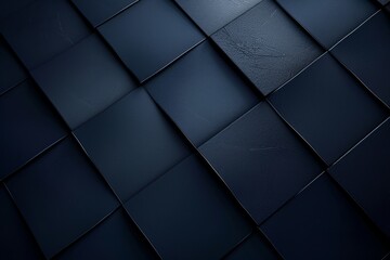 Fototapeta na wymiar Dark blue abstract geometric background. For wallpaper, web page background