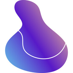 Gradient Abstract Blob 