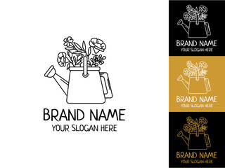 Hand Drawn Garden Logo Design