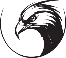 eagle head vector