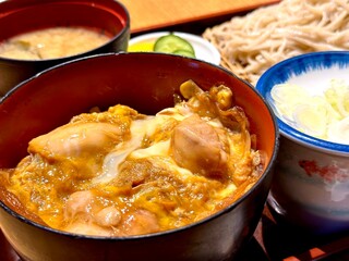 親子丼、蕎麦セット