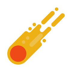 Asteroid Flat Icon