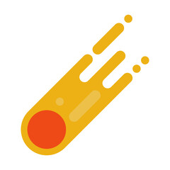 Asteroid Flat Icon