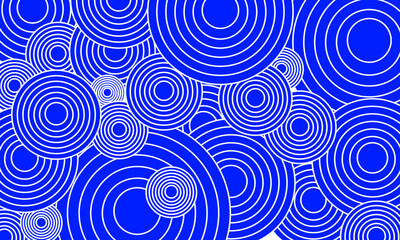 Abstract blue background in traditional oriental style.