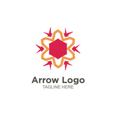 Business arrow logo design