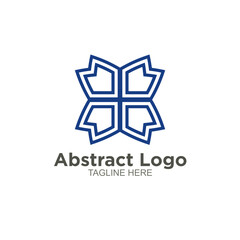 Business abstract logo design