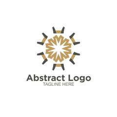 Business abstract logo design