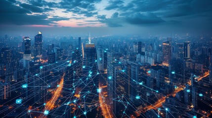 Digital Connectivity: Urban Networks and Wireless Signage