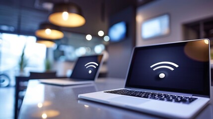 Digital Hub: Wireless Connectivity Amid Laptop Landscape