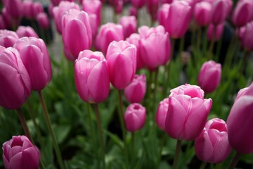 冬のアイスチューリップの美