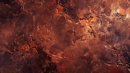 A rich copper marble texture, suitable for a luxurious hotel suite, in warm, glowing high-resolution