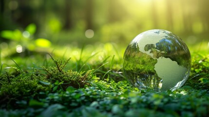 Innovative Sustainability: Mapping the Future: globe, sustainable
