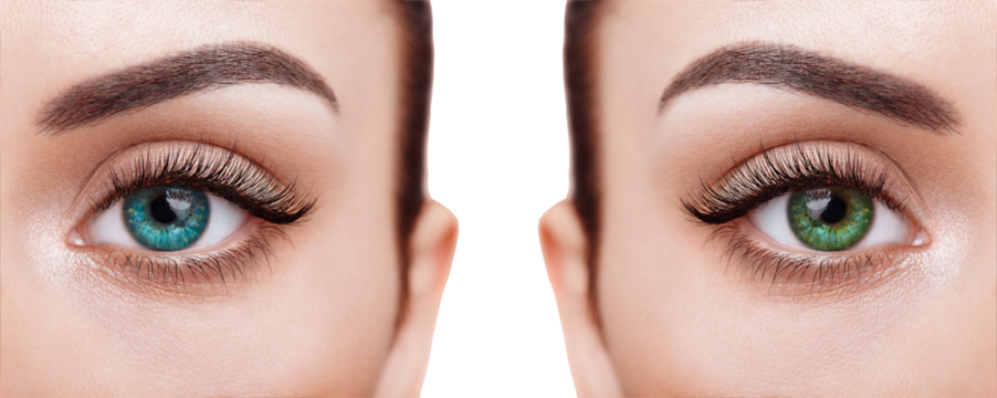 Makeup artist applies skintone. Beautiful woman face. Perfect makeup. Skincare foundation. Sponge makeup artist