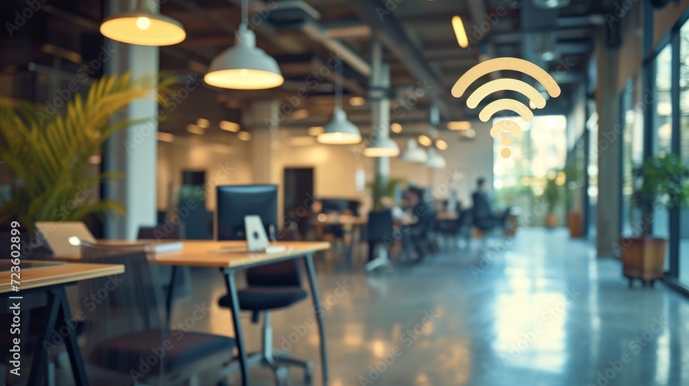 Poster navigating the digital workspace: wireless network integration