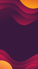 Abstract background red orange color with wavy lines and gradients is a versatile asset suitable for various design projects such as websites, presentations, print materials, social media posts