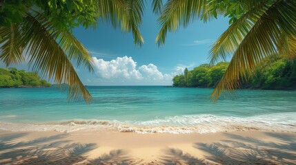 Tropical Island Seascape