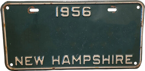 sign antique symbol vintage new hamsphire 1956