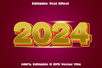 2024 Editable Text Effect