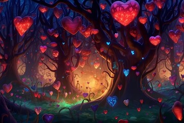 Love's Canopy: Nature's Melody Of Love