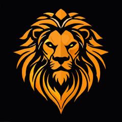 logo illustration of a lion