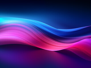 Abstract futuristic background with pink lines