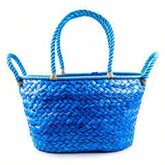 Blue beach bag