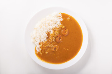 ガーリックシュリンプカレー