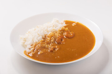 ガーリックシュリンプカレー
