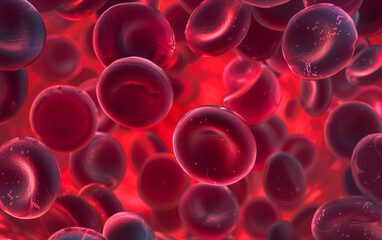 red blood cells background