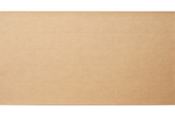 Piece of torn cardboard paper on transparent PNG background Generative Ai