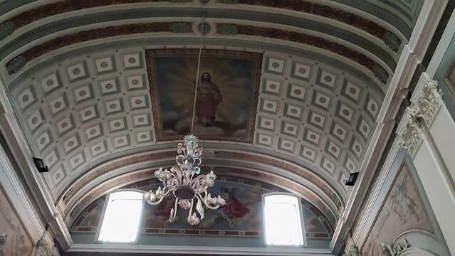 Vinchiaturo - Panoramica verticale della Chiesa di San Bernardino da Siena