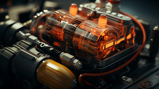 Advanced Computer Equipment for Efficient CPU Performance and Electrical Circuit Engineering, generative AI