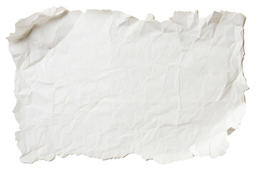 Obraz premium Piece of torn cardboard paper on transparent PNG background Generative Ai