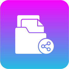 Folder Sharing Icon