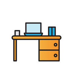 Work From Home Illustration