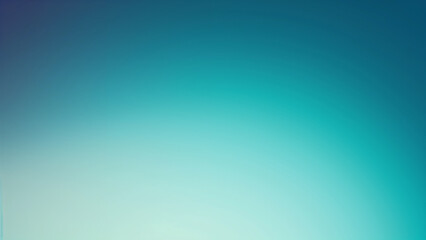 Obraz premium An Even Gradient Background, Cyan color