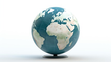 Fototapeta premium 3D Earth Model