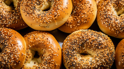 Montreal style Bagels, Canadian food