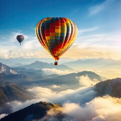 Fly Away with the Colorful Balloons in the Skies