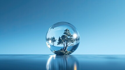 A Tree in a Glass Ball