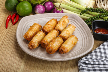 Vietnamese cuisine fried spring roll