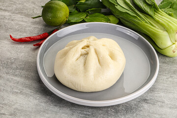 Chinese steamed bun Dim sum