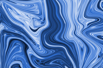 blue marble abstract background. colorful ink watercolor motion wallpaper.