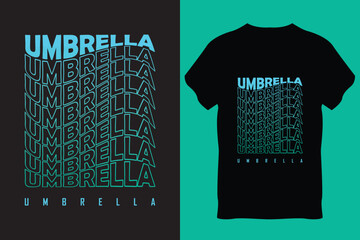 Wavy Text Effect T-Shirt Design Vector