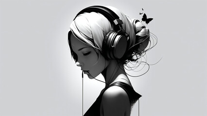 minimalist xpress music girl